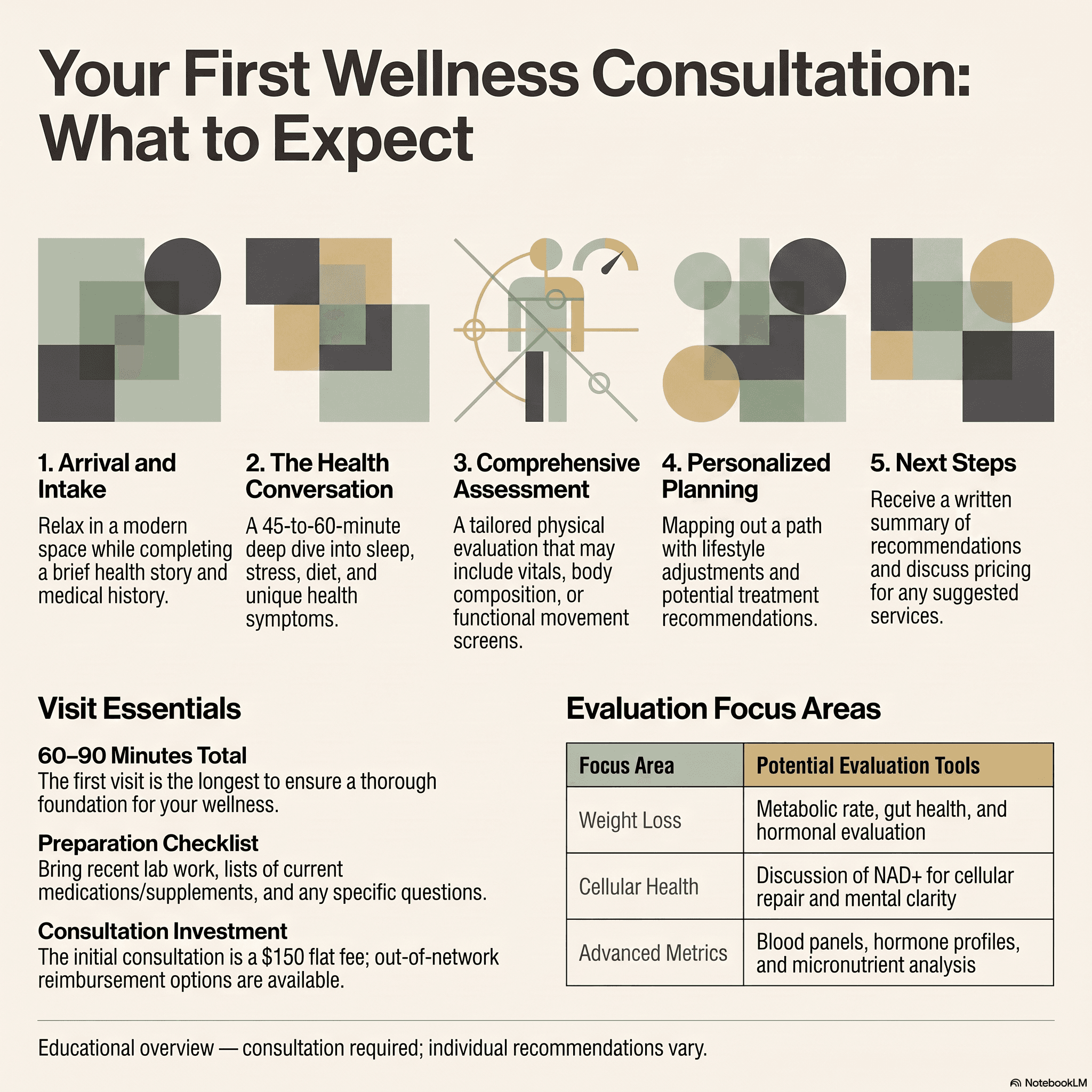 What to expect during a first wellness consultation at The Wellness Room